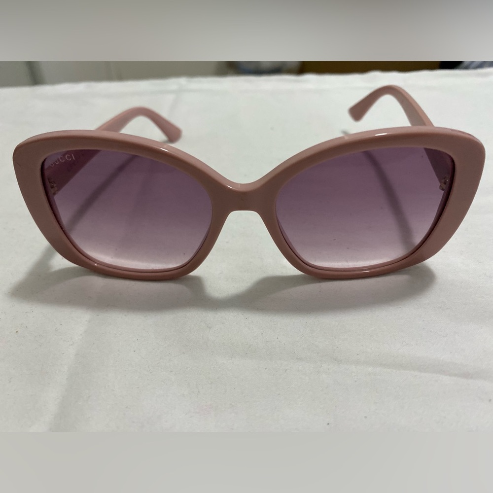 ⚡️⚡️GUCCI⚡️⚡️Authentic Lines 56MM Rectangular Pink Sunglasses MSRP$285
